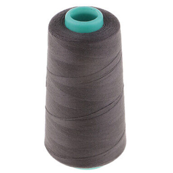 gray sewing thread