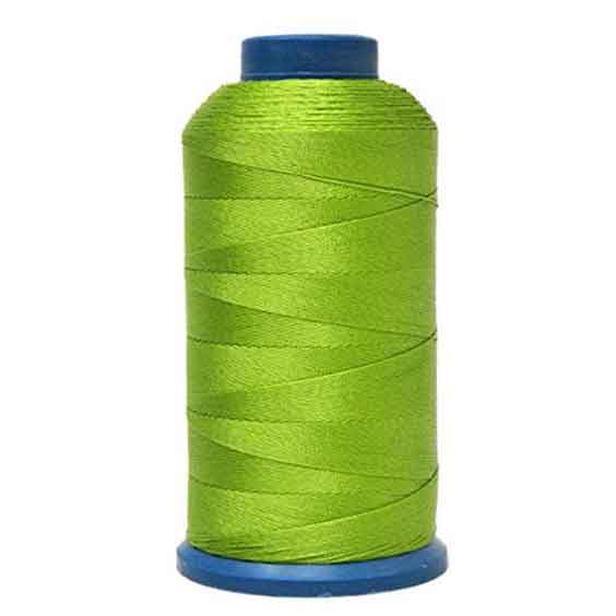 green sewing thread